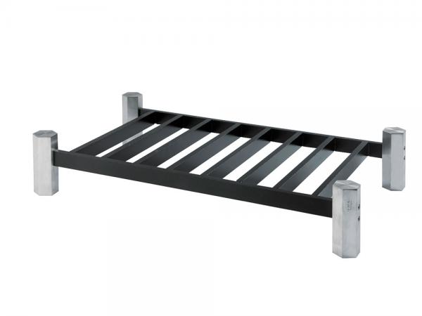 Brucialegna in ferro e acciaio inox - Accessori per caminetti in acciaio by F.lli Guerra